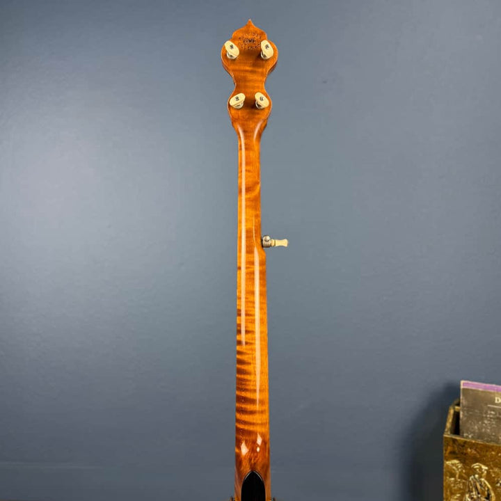 Used Ome Juniper Deluxe Silver Bell Tone Ring 5-string Openback Banjo Banjo Studio