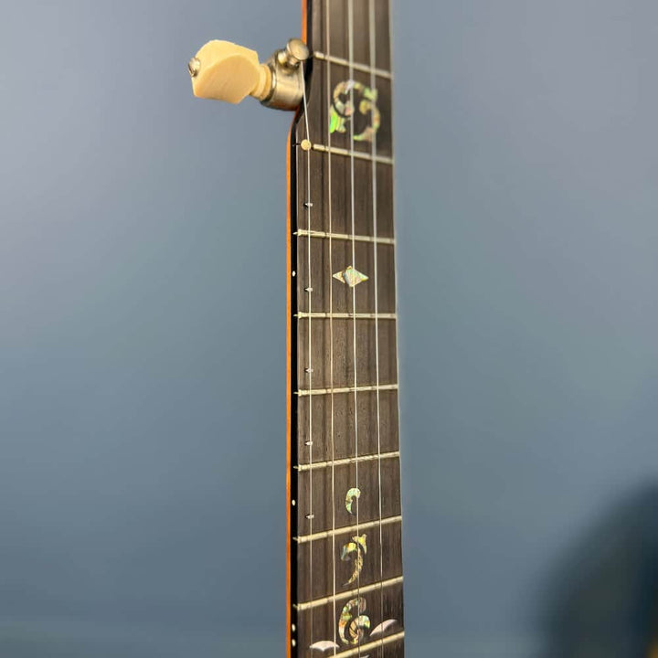 Used Ome Juniper Deluxe Silver Bell Tone Ring 5-string Openback Banjo Banjo Studio