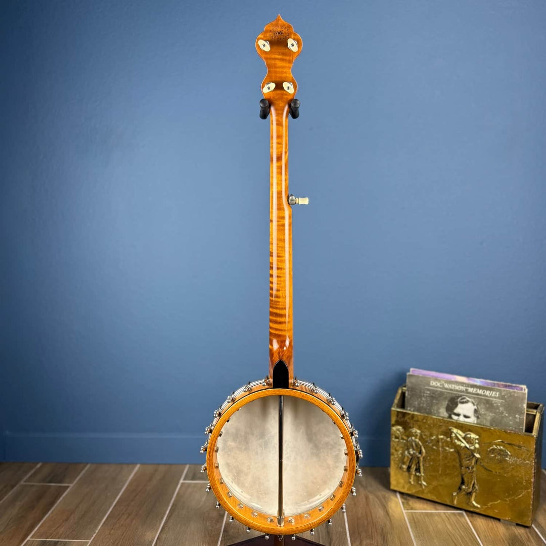 Used Ome Juniper Deluxe Silver Bell Tone Ring 5-string Openback Banjo Banjo Studio