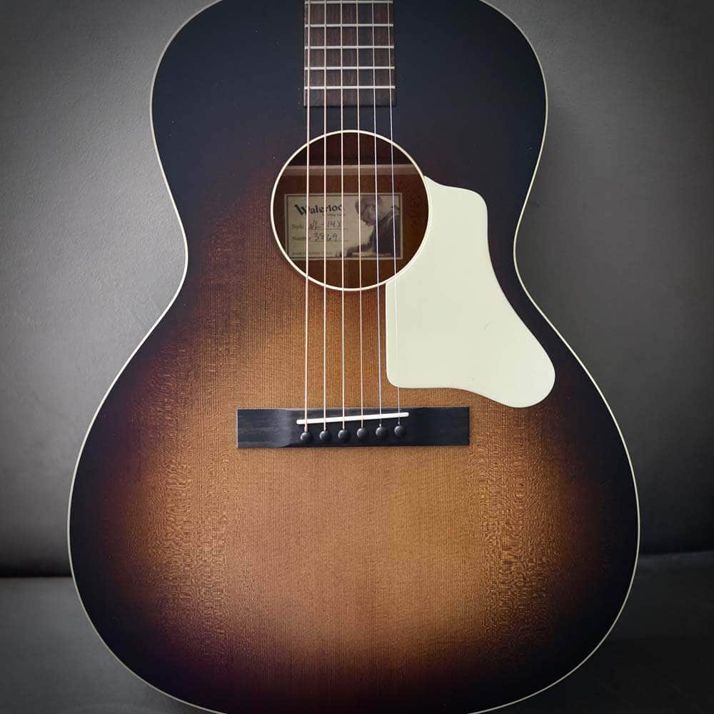 Waterloo WL-14 X Boot Burst with Custom Small Neck Option Collings Guitars