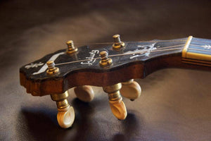 1920's Ludwig Bellevue 19-Fret Tenor Banjo Ludwig 4 String Banjos Default