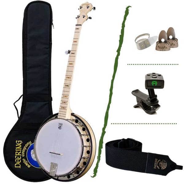 Beginning Bluegrass Banjo Package - Deering Goodtime Two Deering Banjo Company 5 String Banjos