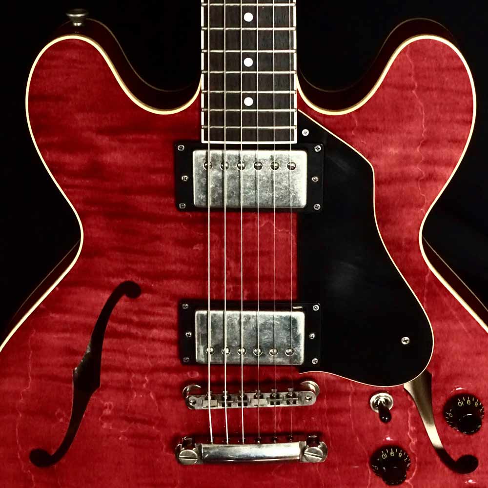 Collings i35 LC Faded Cherry Electric Guitar - Aged Finish and Hardware Collings Guitars