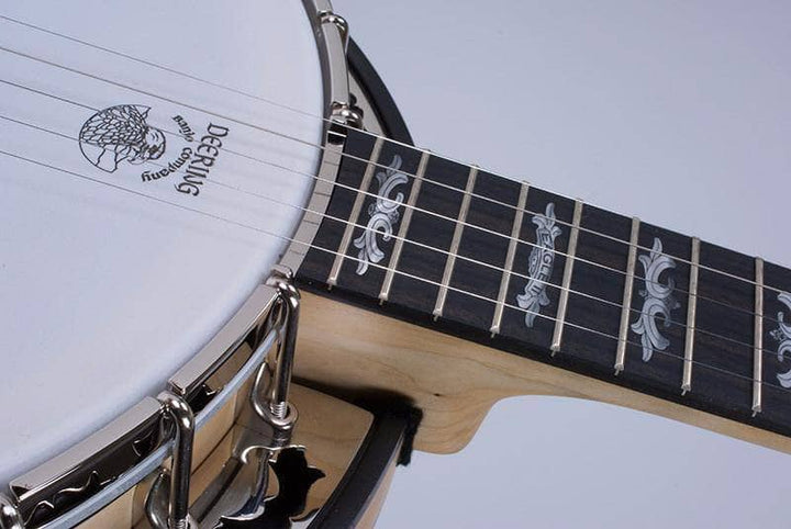 Custom Deering Eagle II 5-String Banjo with Linseed Oil Finish Deering 5 String Banjos