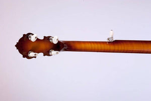 Custom Deering Tenbrooks Legacy Banjo Cremona Stain, Radiused Fingerboard, and Jens Kruger Tone Ring Deering 5 String Banjos