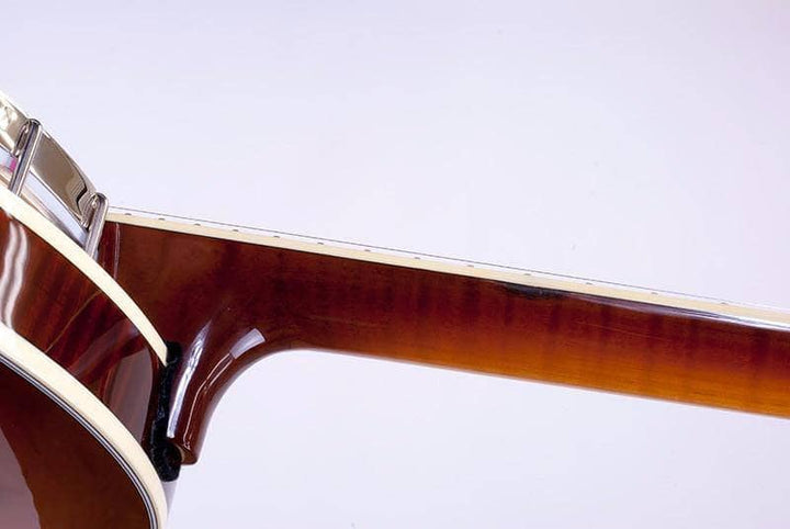 Custom Deering Tenbrooks Legacy Banjo Cremona Stain, Radiused Fingerboard, and Jens Kruger Tone Ring Deering 5 String Banjos