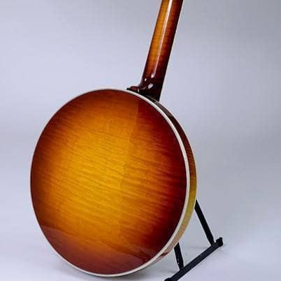 Custom Deering Tenbrooks Legacy Banjo Cremona Stain, Radiused Fingerboard, and Jens Kruger Tone Ring Deering 5 String Banjos