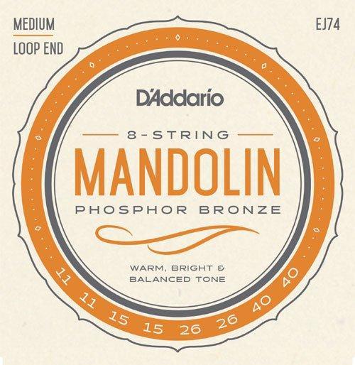 D'Addario  8 String Mandolin Strings - Banjo Studio