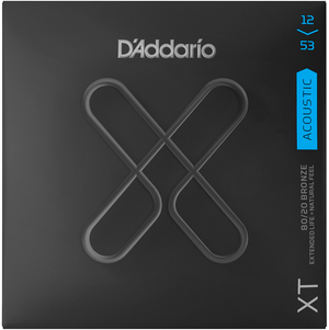 D'Addario XT Acoustic Strings, Light, 12-53 D'Addario Guitar Strings