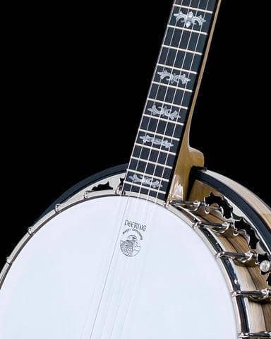 Deering 40th Anniversary Limited Edition White Oak Banjo Deering 5 String Banjos