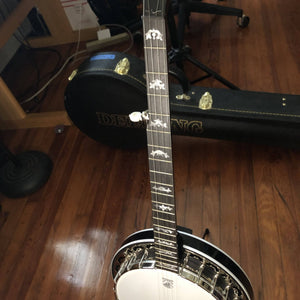 Deering Eagle II 5-String Banjo - Custom Black Stain Deering 5 String Banjos