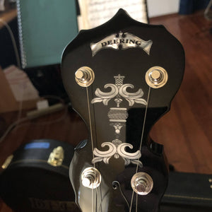 Deering Eagle II 5-String Banjo - Custom Black Stain Deering 5 String Banjos