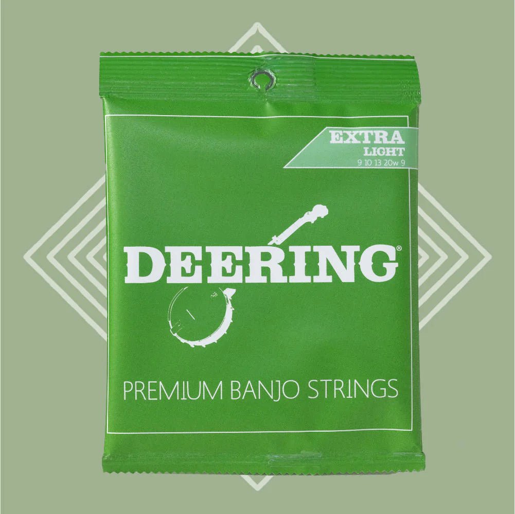 Deering Extra Light Gauge Strings Banjo Studio