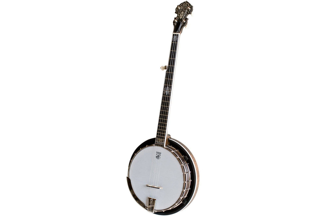 Deering John Hartford Banjo with Pop On Resonator and Grenadillo Tone Ring Deering 5 String Banjos Default