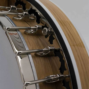 Deering White Lotus Banjo Deering 5 String Banjos