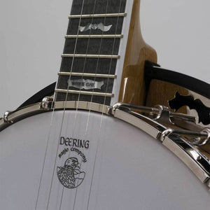 Deering White Lotus Banjo Deering 5 String Banjos