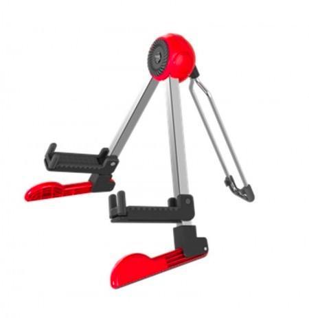 Guitto GGS-03 Robot-shaped Guitar, Banjo, Mandolin Stand Guitto Instrument Stands Red