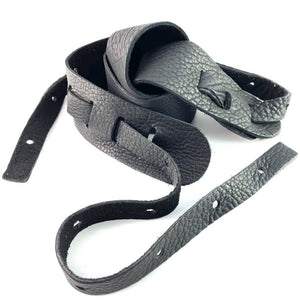 Lakota Leathers Banjo Strap - Cradle Lakota Leathers Banjo Straps Black / 2”