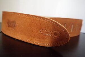 Levy's Leather Brown Suede Banjo Strap (MS14) Levy's Leathers Banjo Straps