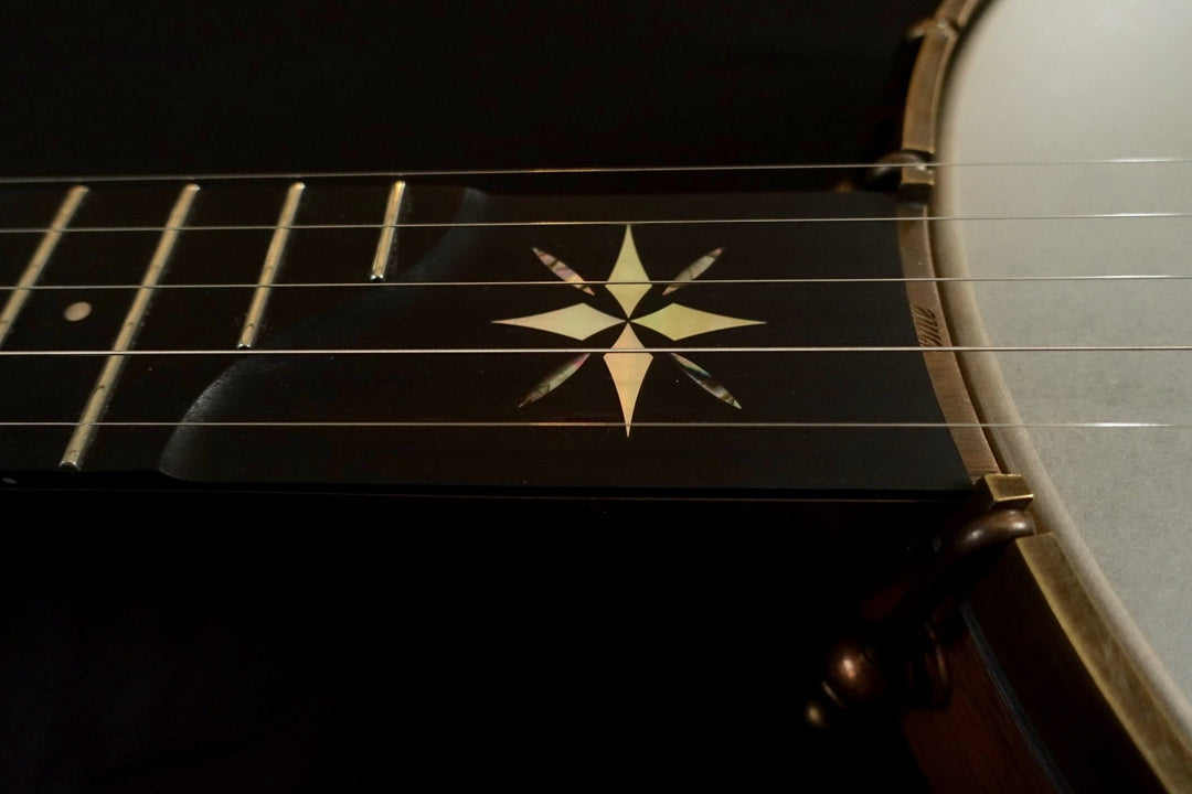 Ome North Star 5 String Banjo with Tubaphone Tone Ring and Select Cherry Neck Ome Banjos 5 String Banjos