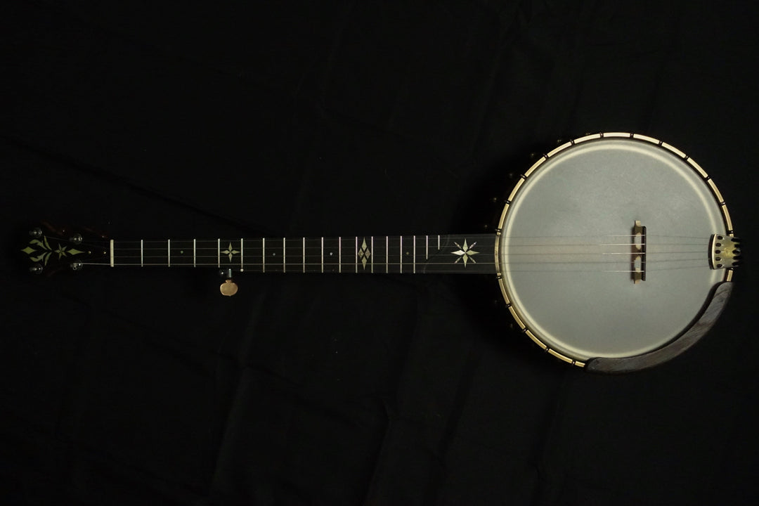 Ome North Star 5 String Banjo with Tubaphone Tone Ring and Select Cherry Neck Ome Banjos 5 String Banjos