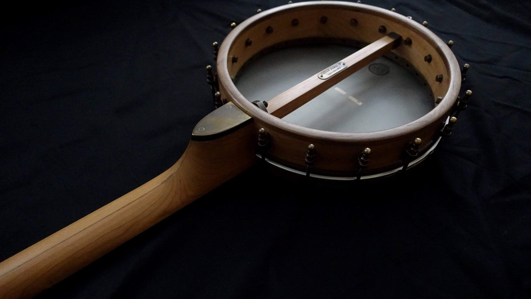 Pisgah 6 String Banjo with Cherry Neck and Tubaphone Tone Ring Pisgah 5 String Banjos
