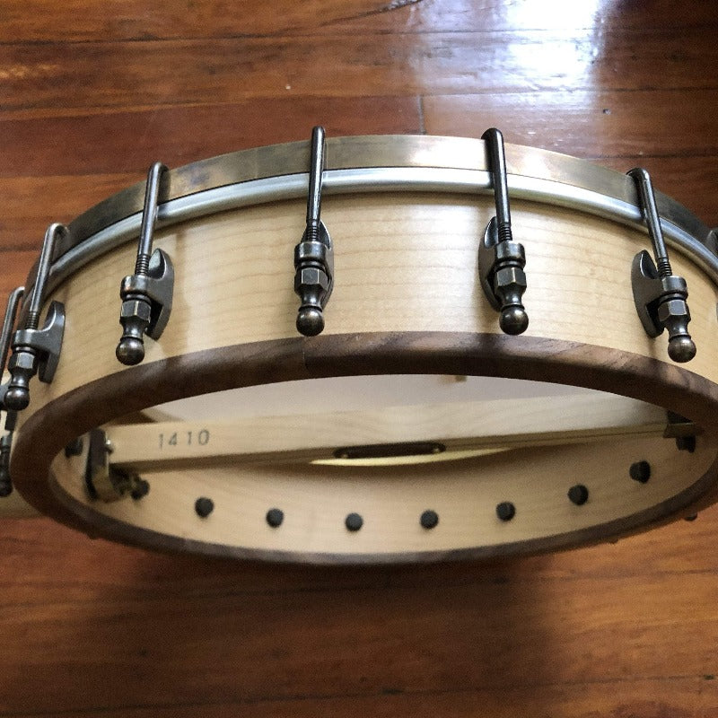 Pisgah Banjo - 12" Maple Dobson Custom Short Scale with Brass S Scoop Pisgah 5 String Banjos