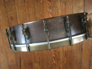 Pisgah Walnut Rambler Dobson 5-String Banjo with Copper Spun 12" Pot Pisgah 5 String Banjos