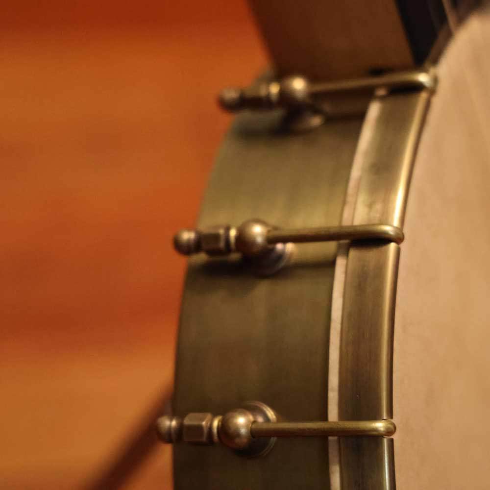 Banjo Rim Ring Rickard Custom Spunover Rim Banjo with Skin Head – Banjo Studio