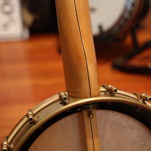 Rickard Custom Spunover Rim Banjo with Skin Head Rickard 5 String Banjos