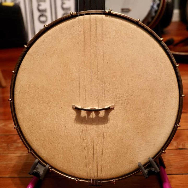 Rickard Custom Spunover Rim Banjo with Skin Head Rickard 5 String Banjos