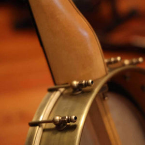 Rickard Custom Spunover Rim Banjo with Skin Head Rickard 5 String Banjos