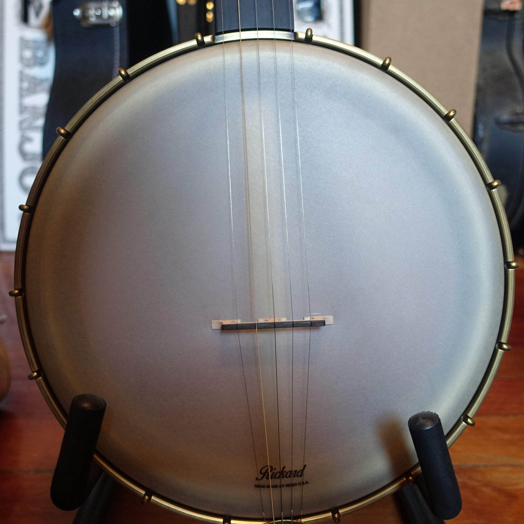 Rickard Maple Ridge 12" Banjo with Antiqued Brass Hardware Rickard 5 String Banjos