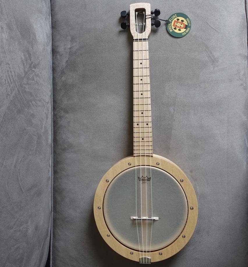 Tenor Firefly Banjo Ukulele M70 with Geared Tuners Magic Fluke Company Banjo Ukulele