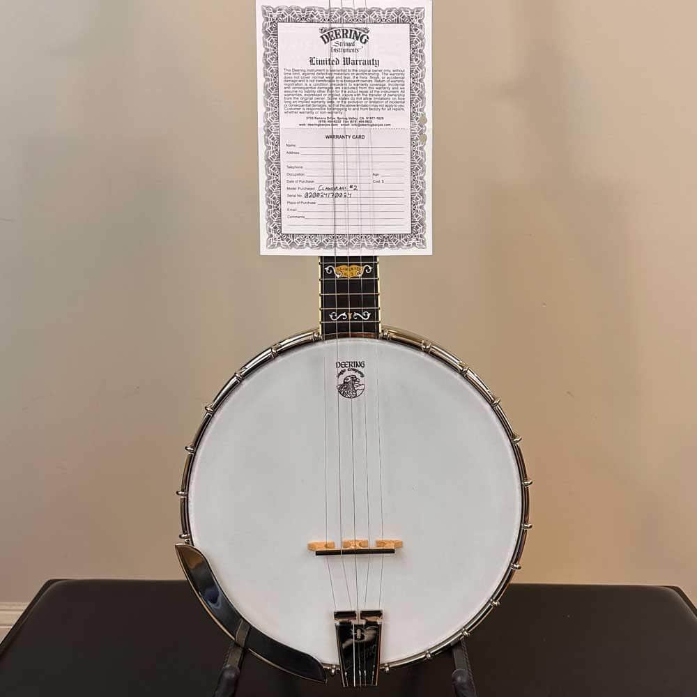 Used Deering Clawgrass No. 2 Deering 5 String Banjos