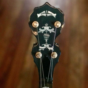 Used Deering Eagle II 19-Fret Tenor Banjo with Fiberskyn Head Deering 4 String Banjos