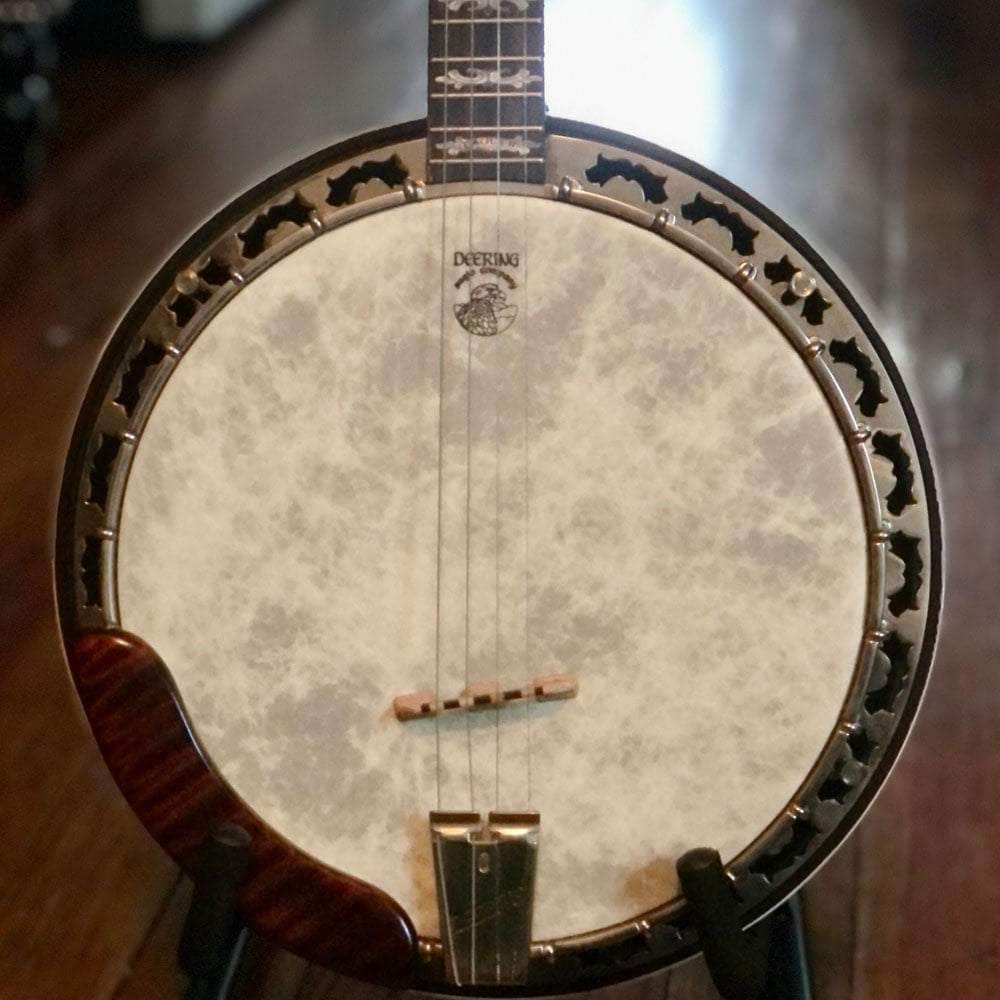 Used Deering Eagle II 19-Fret Tenor Banjo with Fiberskyn Head Deering 4 String Banjos