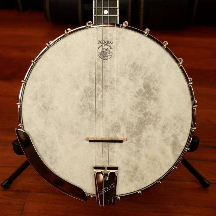 Vega #2 Tubaphone 17 Fret Tenor Banjo Deering 4 String Banjos Default