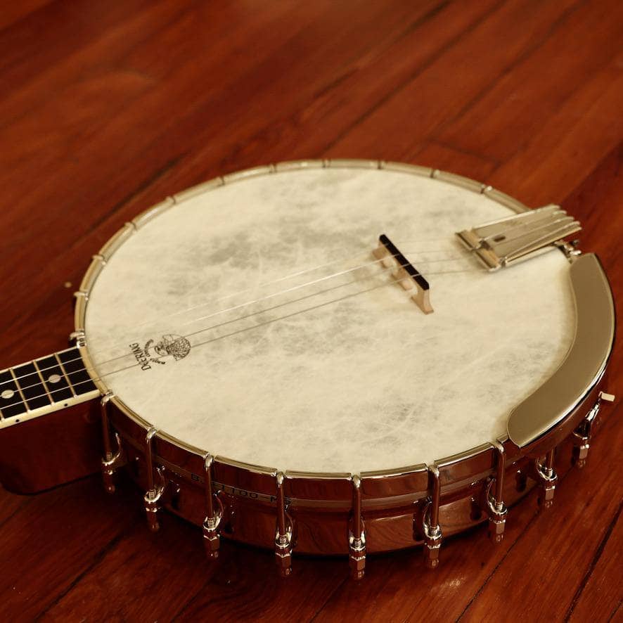 Vega #2 Tubaphone 17 Fret Tenor Banjo Deering 4 String Banjos Default