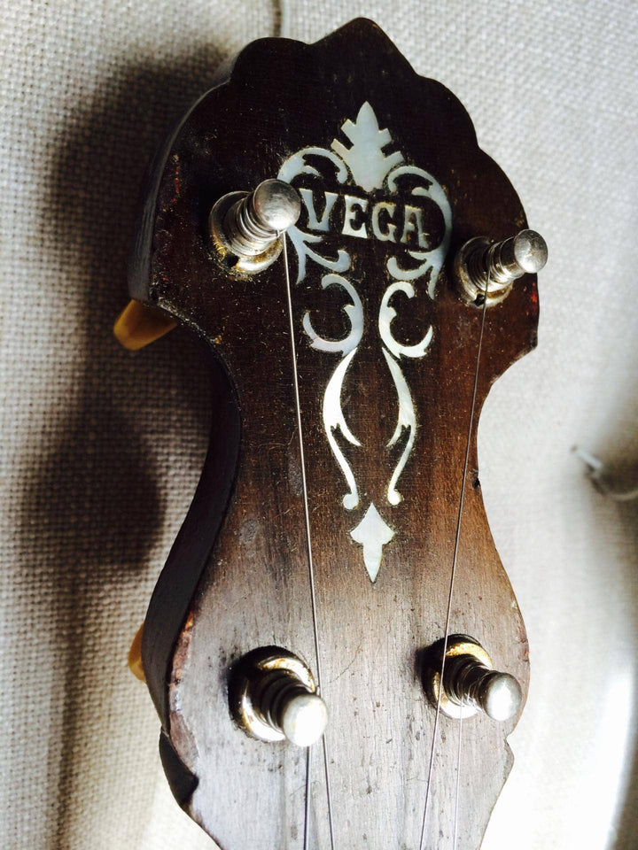 Vintage Vega Professional 19-Fret Tenor Banjo Vega 4 String Banjos Default