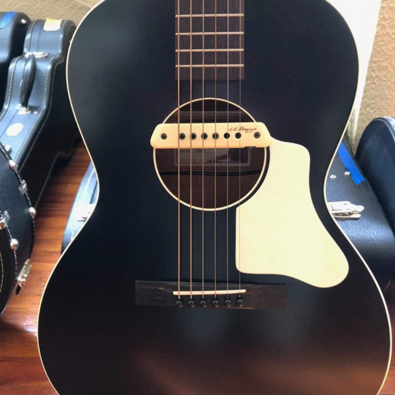 Waterloo WL-14 X Guitar Jet Black with LR Baggs Pickup Collings Guitars