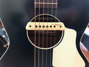 Waterloo WL-14 X Guitar Jet Black with LR Baggs Pickup Collings Guitars